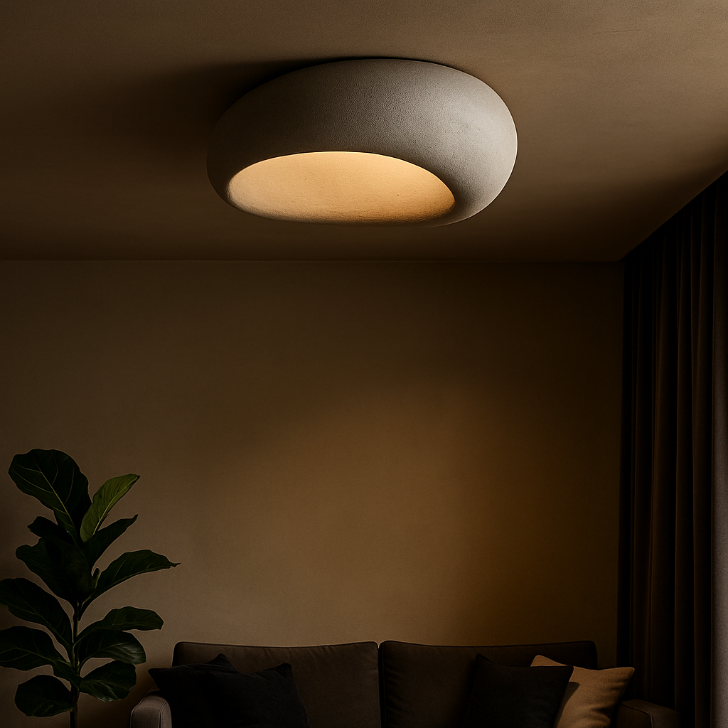 Cavo Ceiling Light – Cordless Sculpted Glow | GlowLane GlowLane
