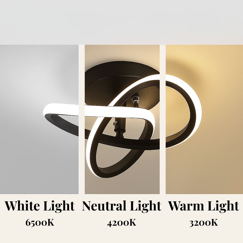 Oro – Infinity Loop LED Ceiling Light | GlowLane
