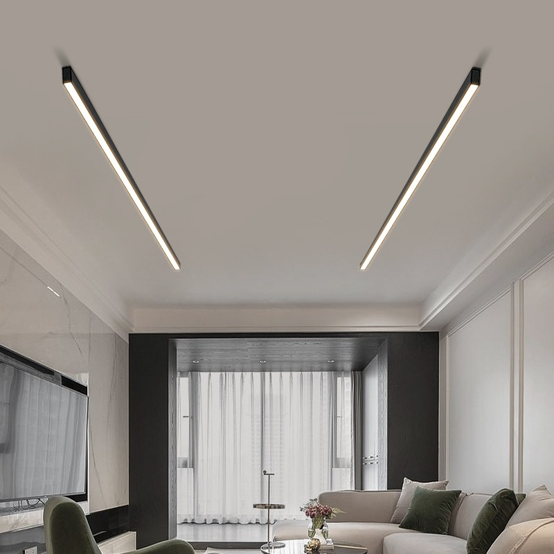 Kivo – Minimalist Linear LED Ceiling Light