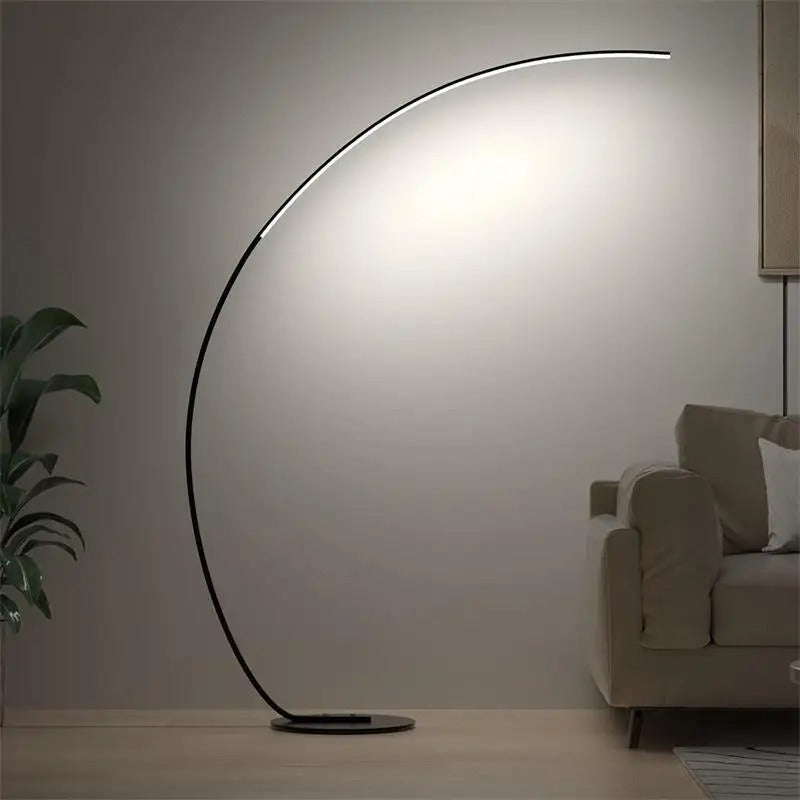 Arlo – Curved Nordic Floor Lamp | GlowLane